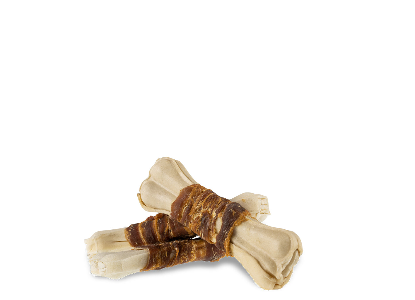 White Pressed Bone with Duck 16 cm