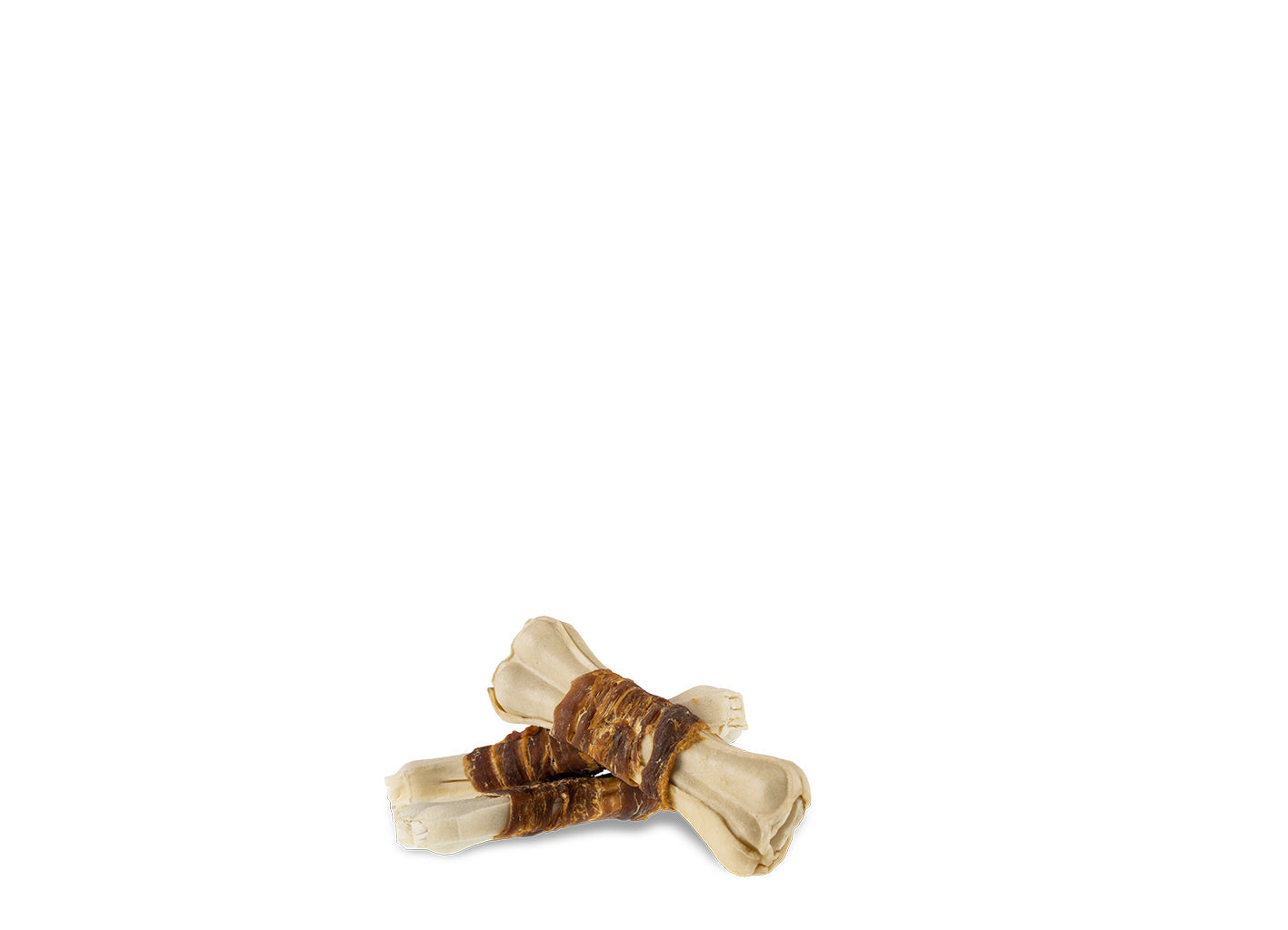 White Pressed Bone with Duck 7.5 cm