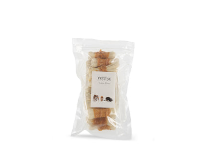White Pressed Bone with Chicken 10 cm