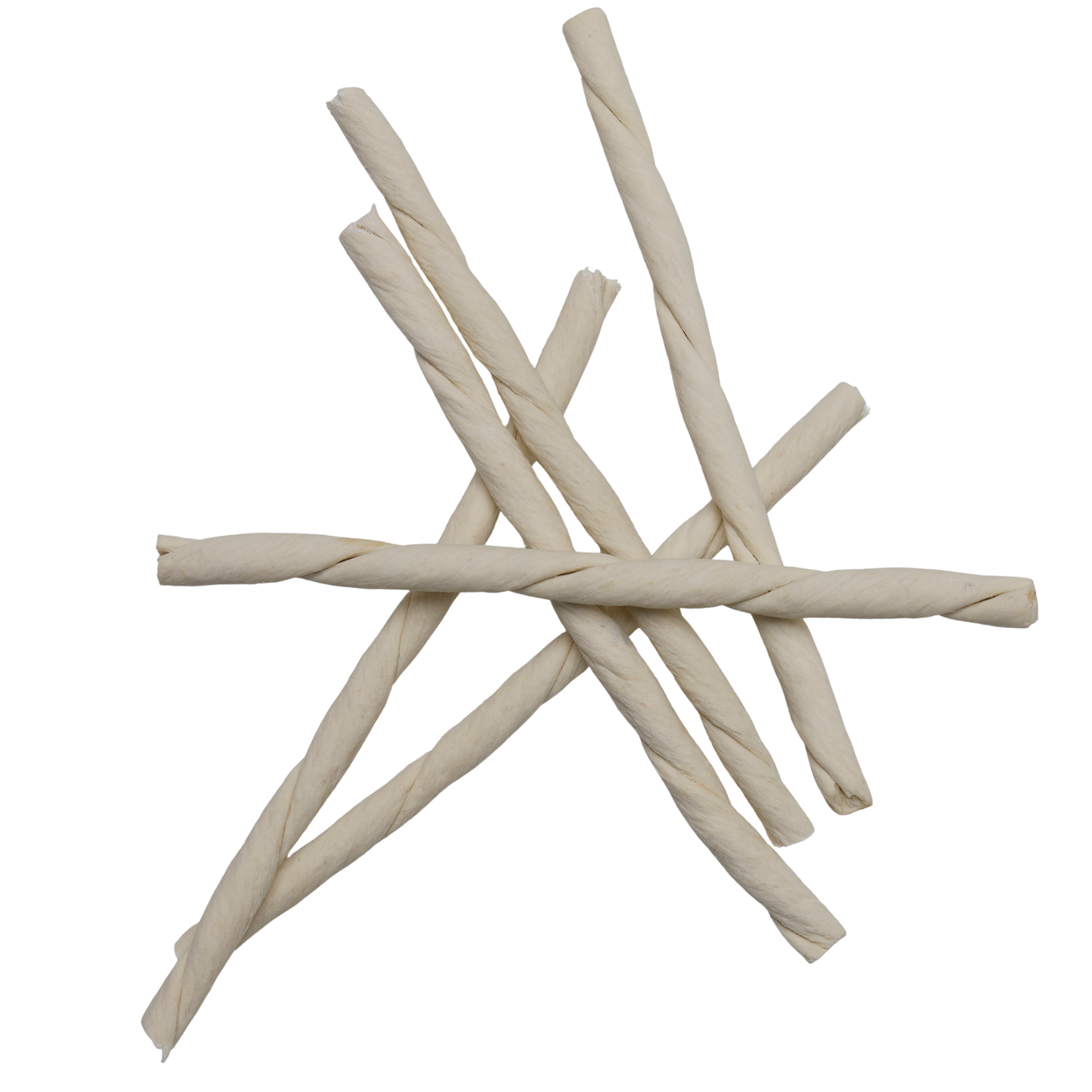 Twisted collagen sticks, 50 pcs, 12,5 cm