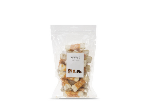 White Pressed Bone with Chicken 7.5 cm